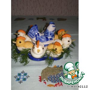 Расторопша пятнистая (чертополох) - Пасхальные цыплята