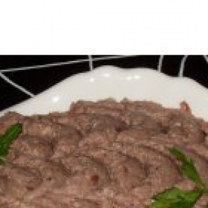 Рецепты - Паштет из фасоли