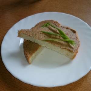 Лук-батун - Паштет из куриной печени