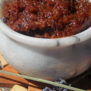 Рецепты французской кухни - Паштет из вяленых томатов