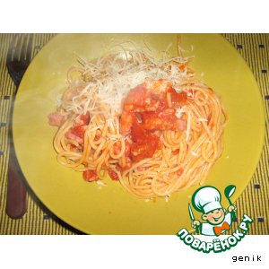 Рецепты итальянской кухни - Паста а la матричиана