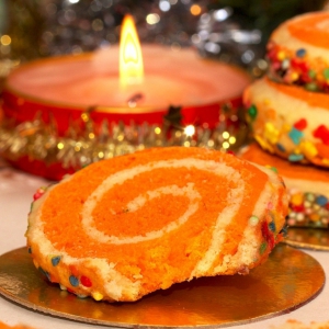 Тесто - Печенье Новогодний серпантин