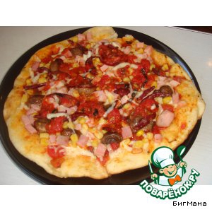 Колбаса - Пицца фритта от Маруси