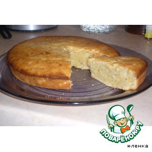 Масло сливочное - Пирог лимонный для ленивых