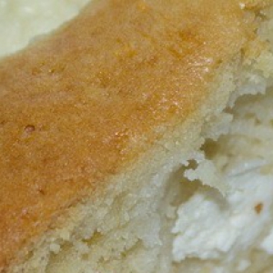 Тесто - Пирог на кефире с творогом