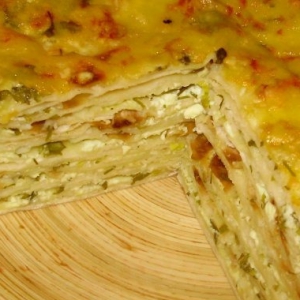 Сыр - Пирог «Предчувствие весны»