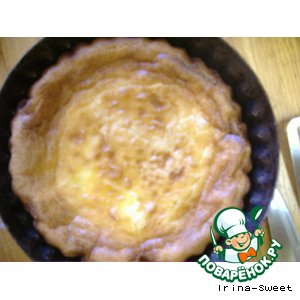 Сметана - Пирог с грибами и картофелем