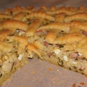 Рецепты - Пирог с капустой Нежный