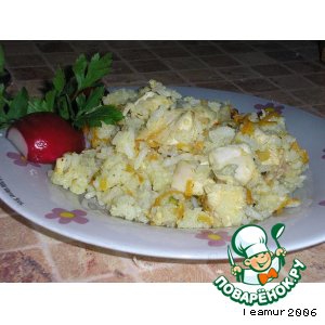 Рецепты eвропейской кухни - Плов с натяжкой или рисовая кашка
