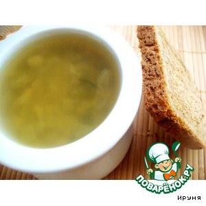 Петрушка - Постный грибной суп с фасолью
