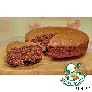 Фундук - Постный шоколадно-вишневый пирог