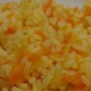 Чеснок - Рис с морковью
