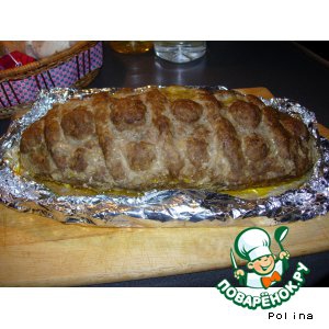 Морковь - Рулет фаршированный