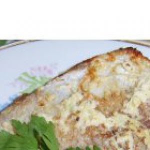 Рецепты - Рыба с чесноком