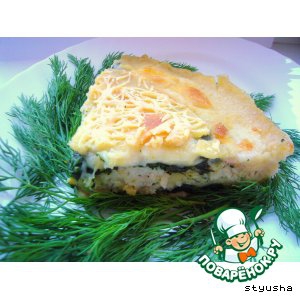 Ленок - Рыбная лазанья