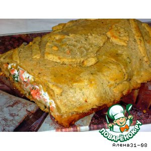 Пармезан - Рыбный пирог 