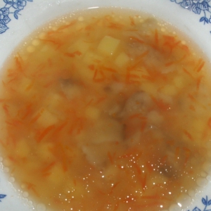 Рыба - Рыбный суп с рисом