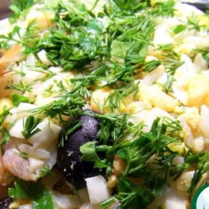 Салаты из морепродуктов - Салат Insalata di riso
