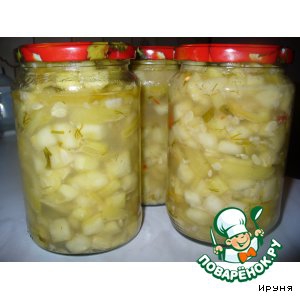 Кабачок - Салат из кабачков на зиму