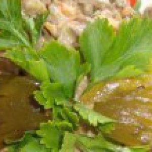 Огурец - Салат из печенки