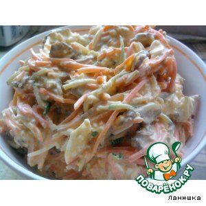 Крольчатина - Салат Кореянка