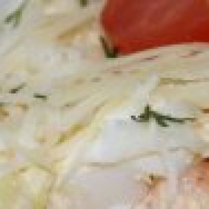 Пармезан - Салат с креветками
