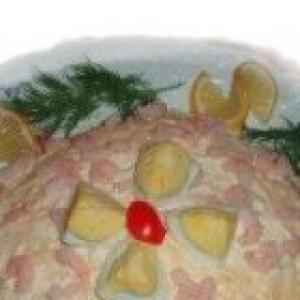 Рецепты - Салат с креветками