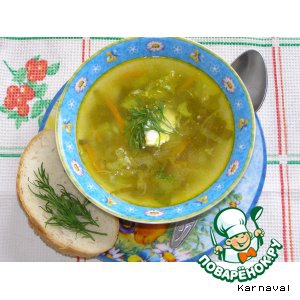 Рецепты белорусской кухни - Щи зеленые