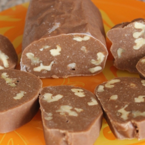 Орехи - Шоколадная колбаса Из детства