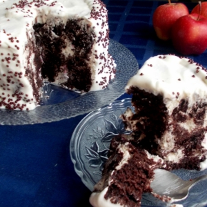 Сливки - Шоколадно-сливочный торт для Ксюшеньки
