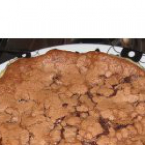 Шоколадный грушевый пирог