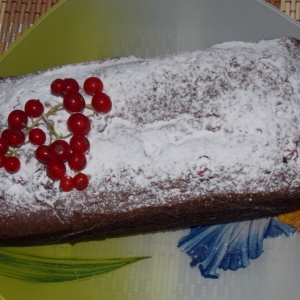 Мука - Шоколадный кекс со смородиной
