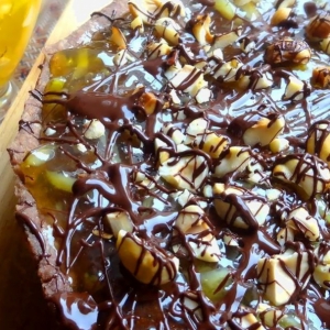 Фундук - Шоколадный тарт с апельсиновым джемом