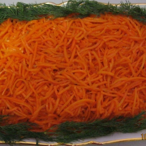 Морковь - Слоеный салат Королева Елизавета