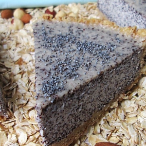 Печень - Сметанный пирог с маком и овсяными хлопьями