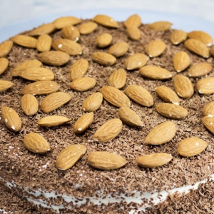 Орехи - Сметанный торт на сковороде