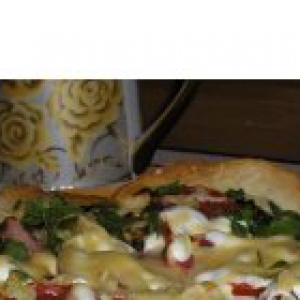 Лук репчатый - Сочная пицца с тонким донышком и хрустящей корочкой