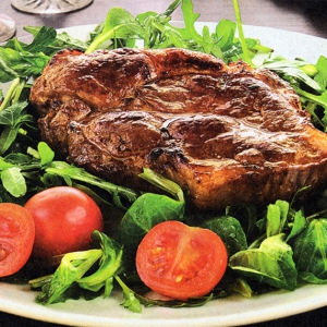 Праздничные рецепты - Мясо - Стейк из говядины на гриле
