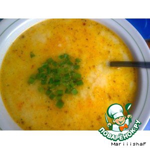 Рецепты - Суп картофельный с сыром