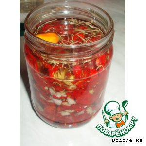 Чеснок - Сушеные пряные помидоры