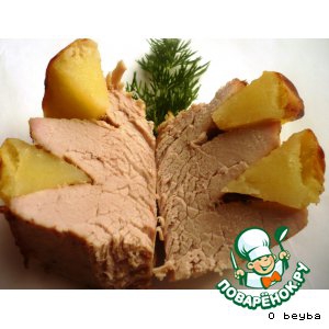 Рецепты - Свиная вырезка с картофелем
