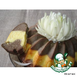 Сыр - Сырно-печeночный пирог