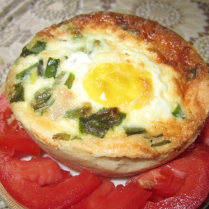 Рецепты детской кухни - Закуски - Тарталетки с беконом и яйцом