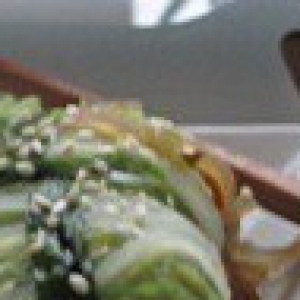 Вешенки - Тайские голубцы с овощной начинкой