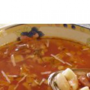 Пармезан - Томатный суп в итальянском стиле