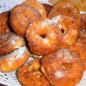 Рецепты белорусской кухни - Творожно-миндальные пончики