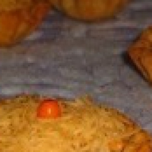 Рецепты - Творожно-облепиховые тарталетки с куриной печенью