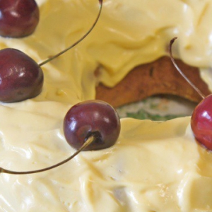 Сыр - Тыквенный кекс под сливочной шапочкой