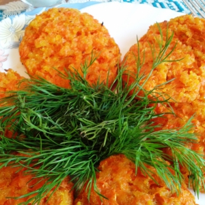 Рецепты - Веганские морковные котлеты с отрубями