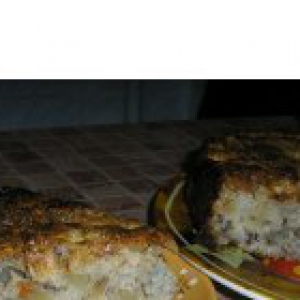 Рецепты белорусской кухни - Яблочный пирог с грецкими орехами